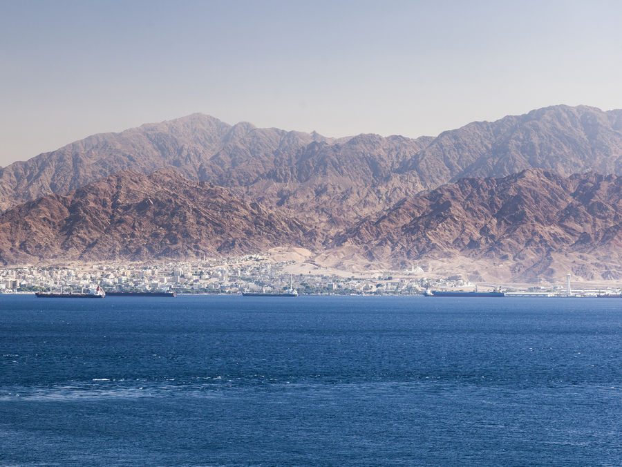 Urban plan Eilat Israel Aqaba Jordan